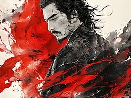 AIGC~墨之影海报设计