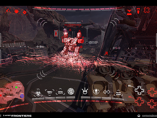 《为 WAR ROBOTS FRONTIERS 制作的视觉特效》