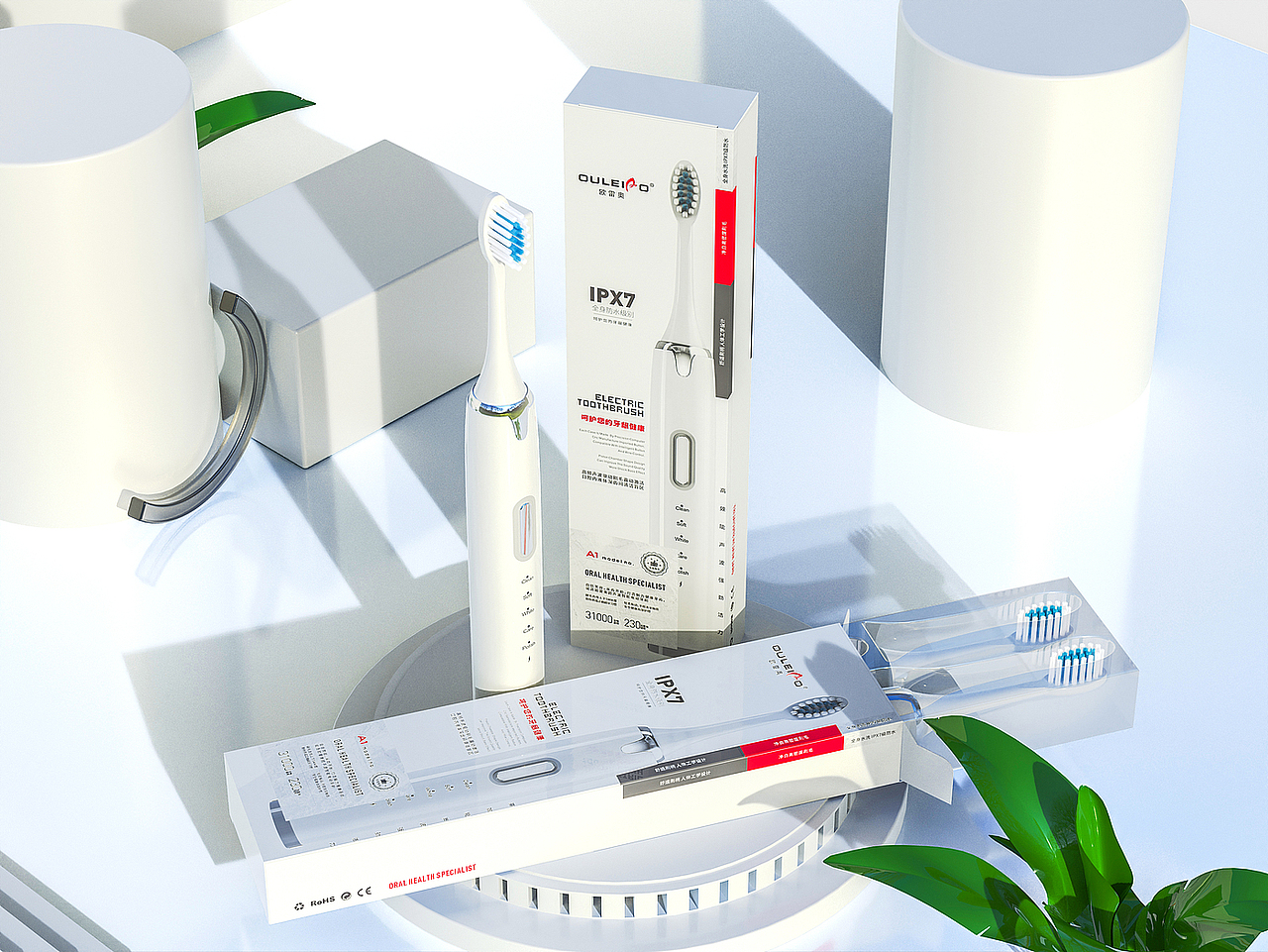 数码配件综合型产品专题包装