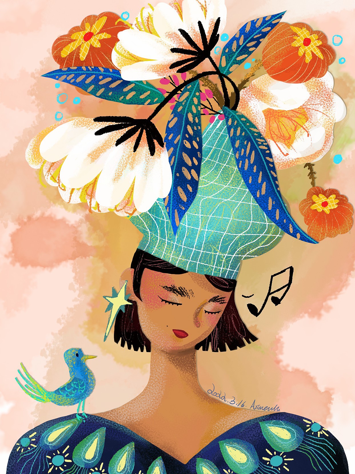 生活就是如此（图ZMzkwMjM2Mjgw） - 儿童插画 - 站酷设计师AimeeMmm原创素材 - 站酷ZCOOL