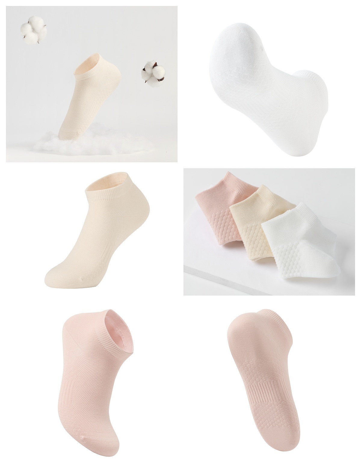 静物拍摄| 袜子丨简约干净的一组客片分享