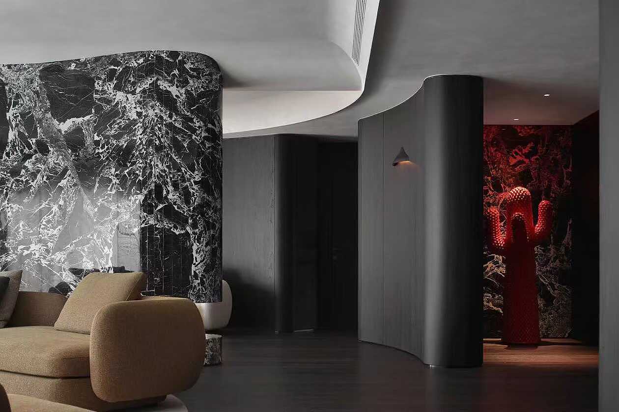 隐于形诗意般的“奢侈品”380㎡大平层案例分享（图ZMzkwMjQwNjk2） - 家装设计 - 站酷设计师Z672219968原创素材 - 站酷ZCOOL