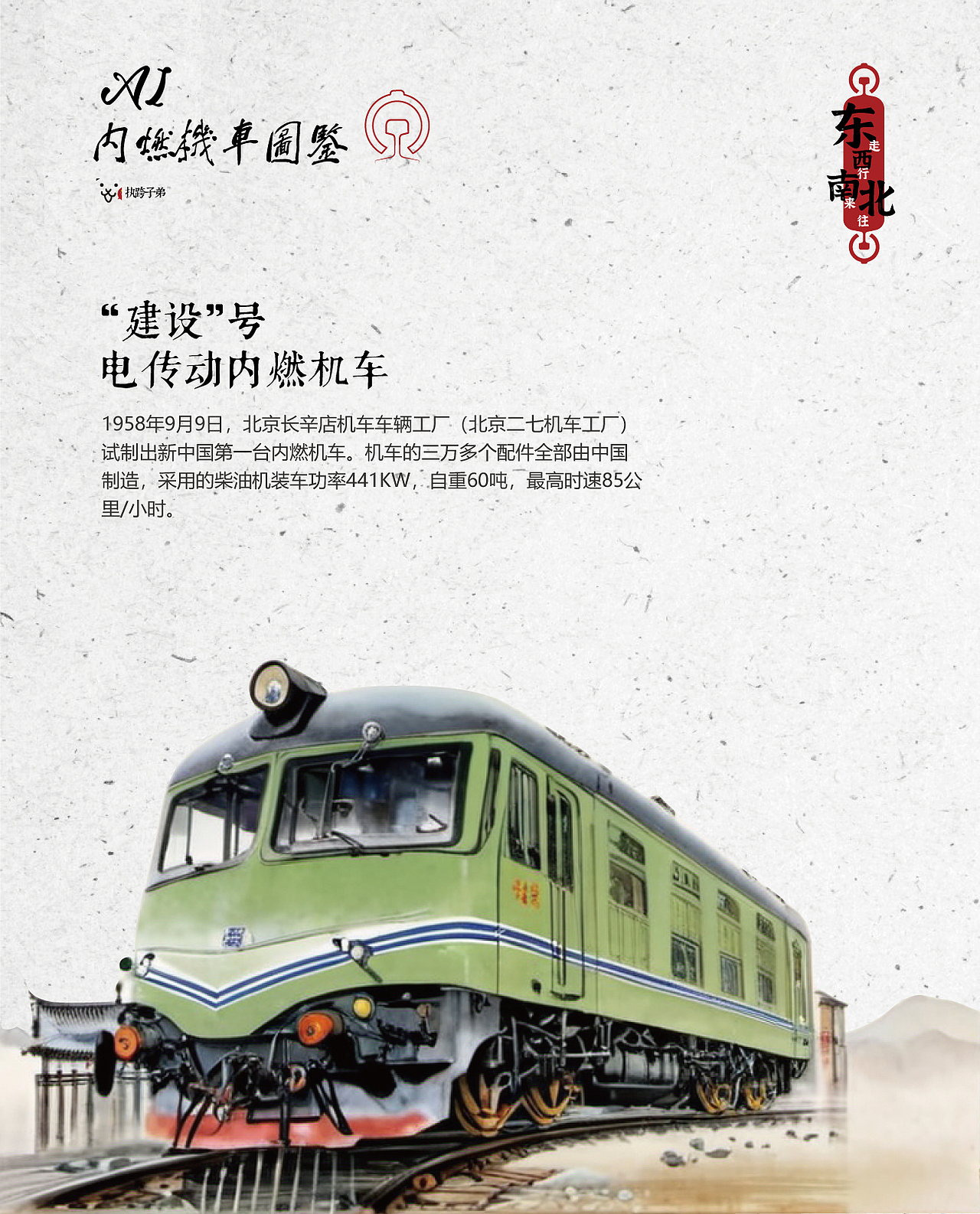 AI内燃机车图鉴 1（图ZMzkwMjQ1ODA0） - AI作品 - 站酷设计师面包肚原创素材 - 站酷ZCOOL