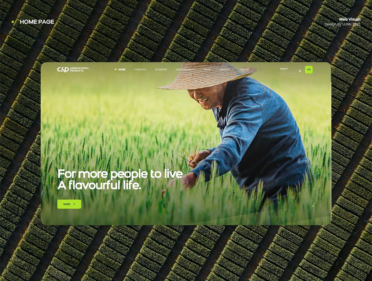 建发农产品集团全球官网视觉设计 —— 高端网站建设