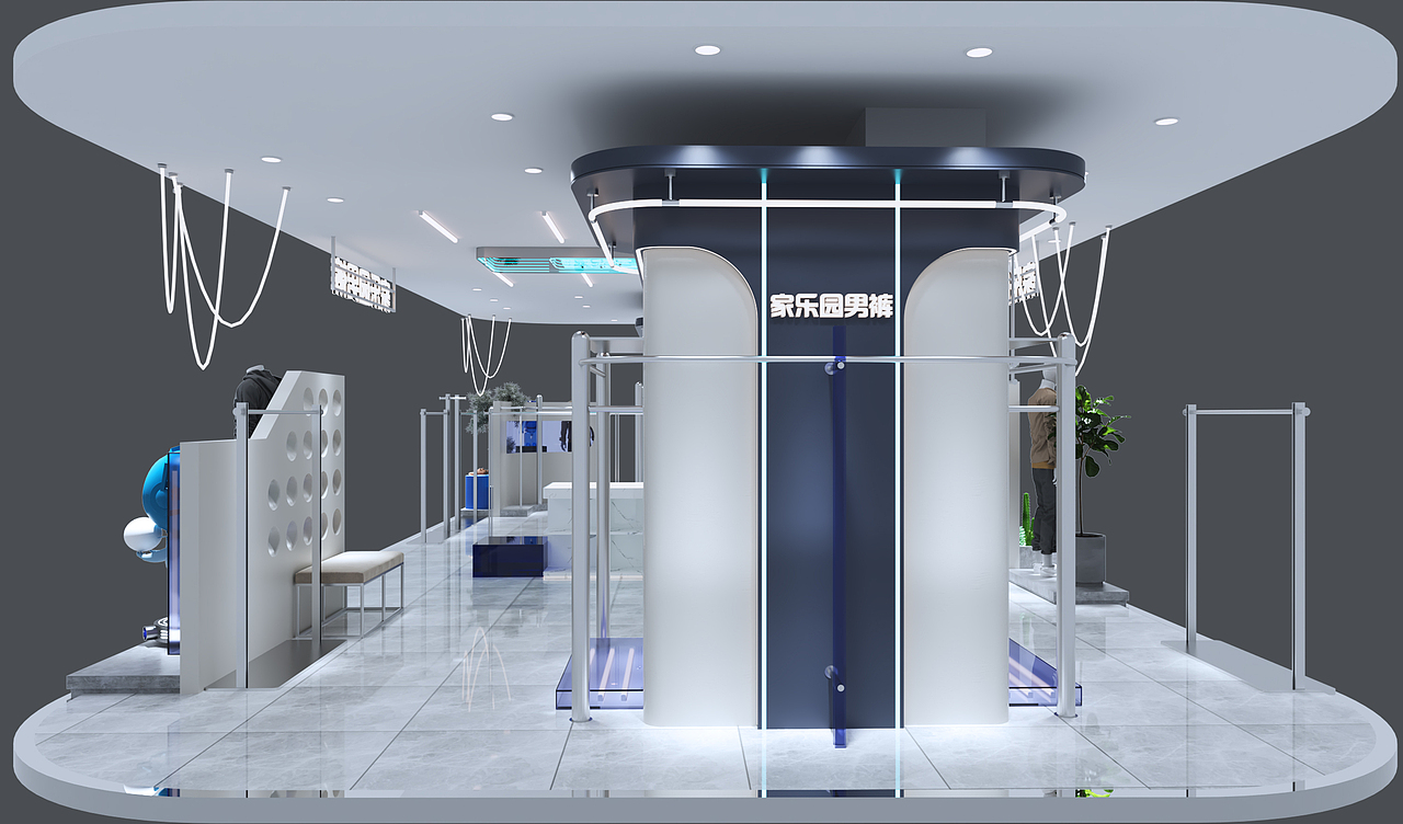 男装店设计方案（图ZMzkwMjU1ODQ4） - 商业空间设计 - 站酷设计师1264002763原创素材 - 站酷ZCOOL