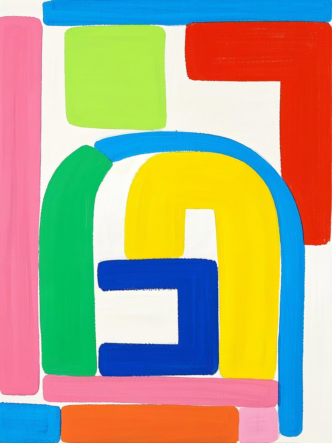 抽象蜡笔涂鸦/创意画系列2