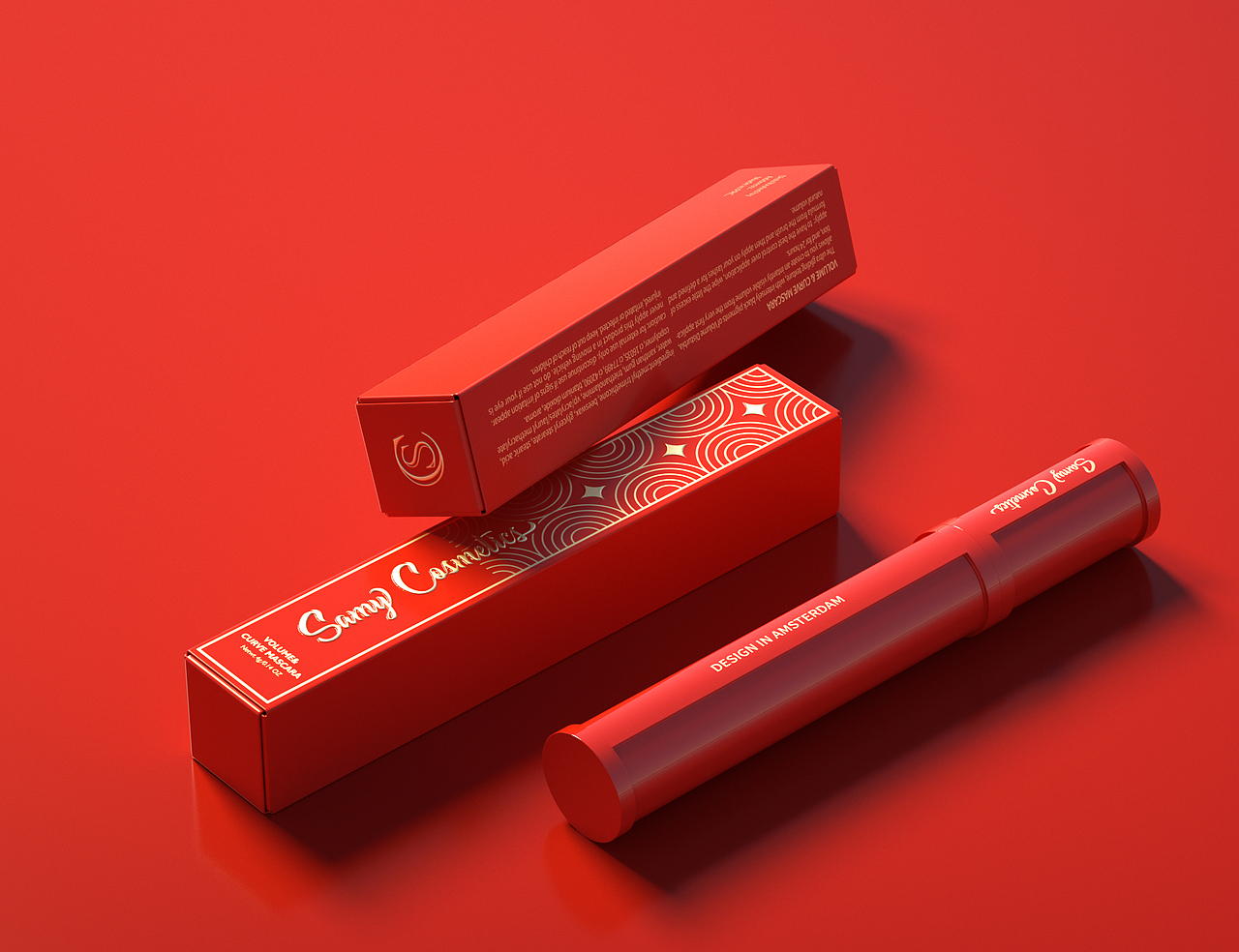 睫毛膏包装设计