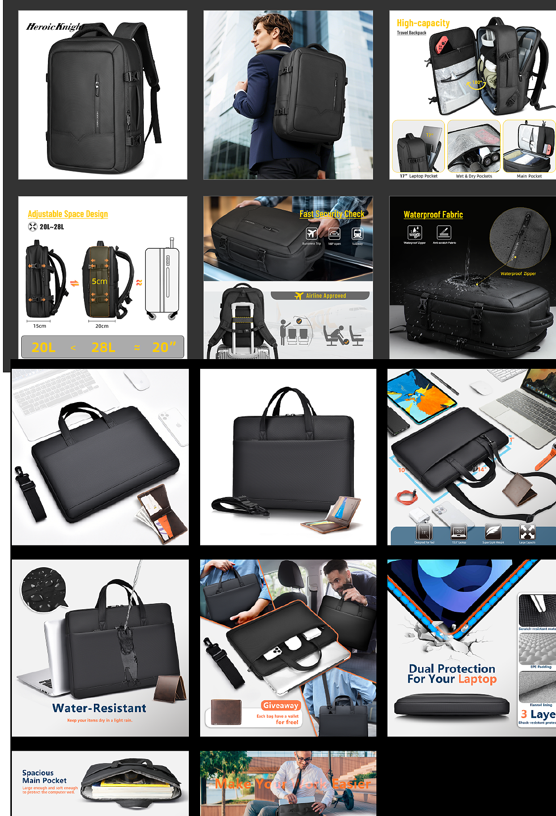 [2025-产品摄影-作品集]箱包类目个人总结