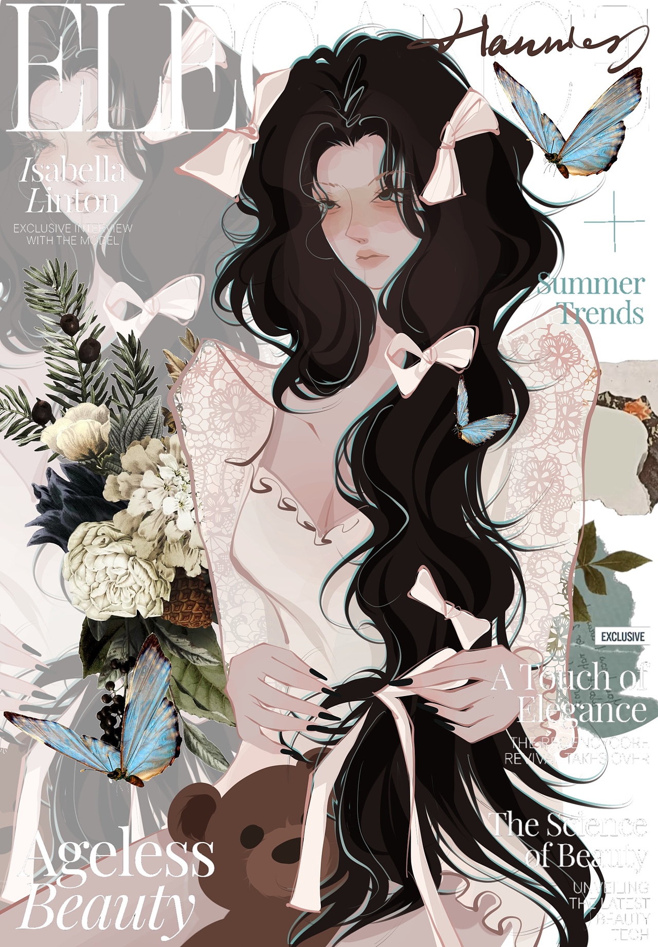 《杂志女郎》系列插画✖️12