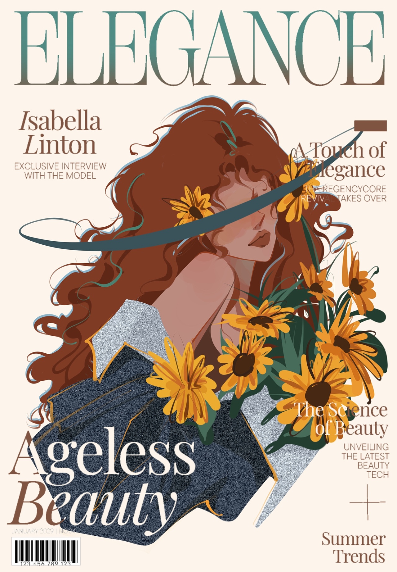 《杂志女郎》系列插画✖️12