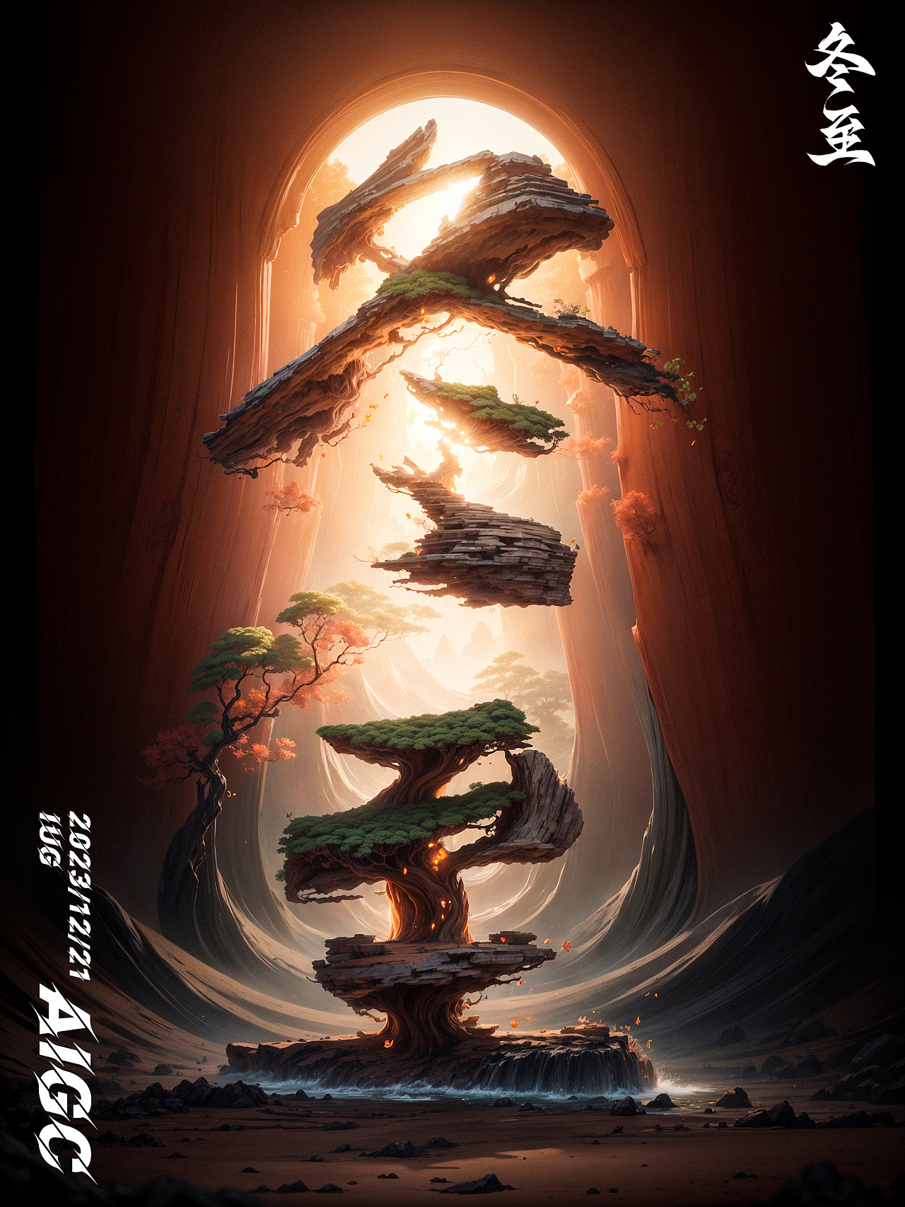 AIGC~创意字体海报