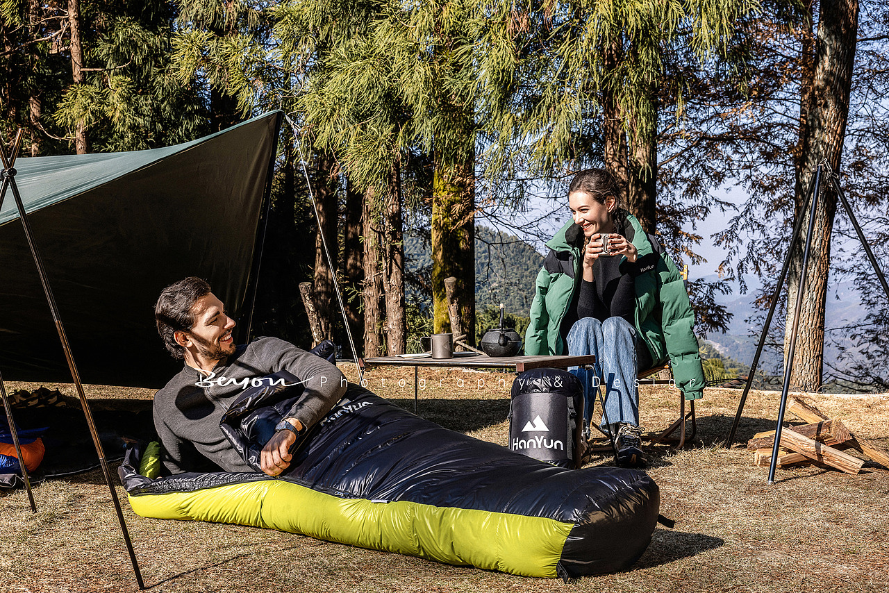 本原摄影-【HANYUN2023户外毯/旅行睡袋拍摄】