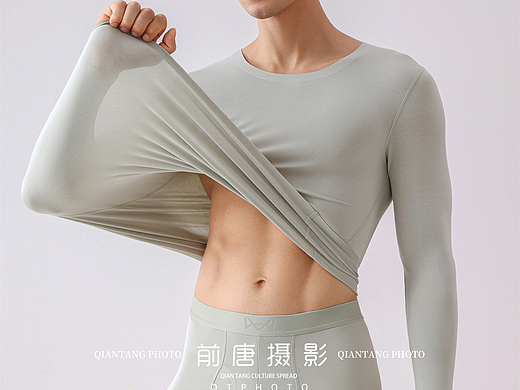 保暖衣套装 保暖衣拍摄