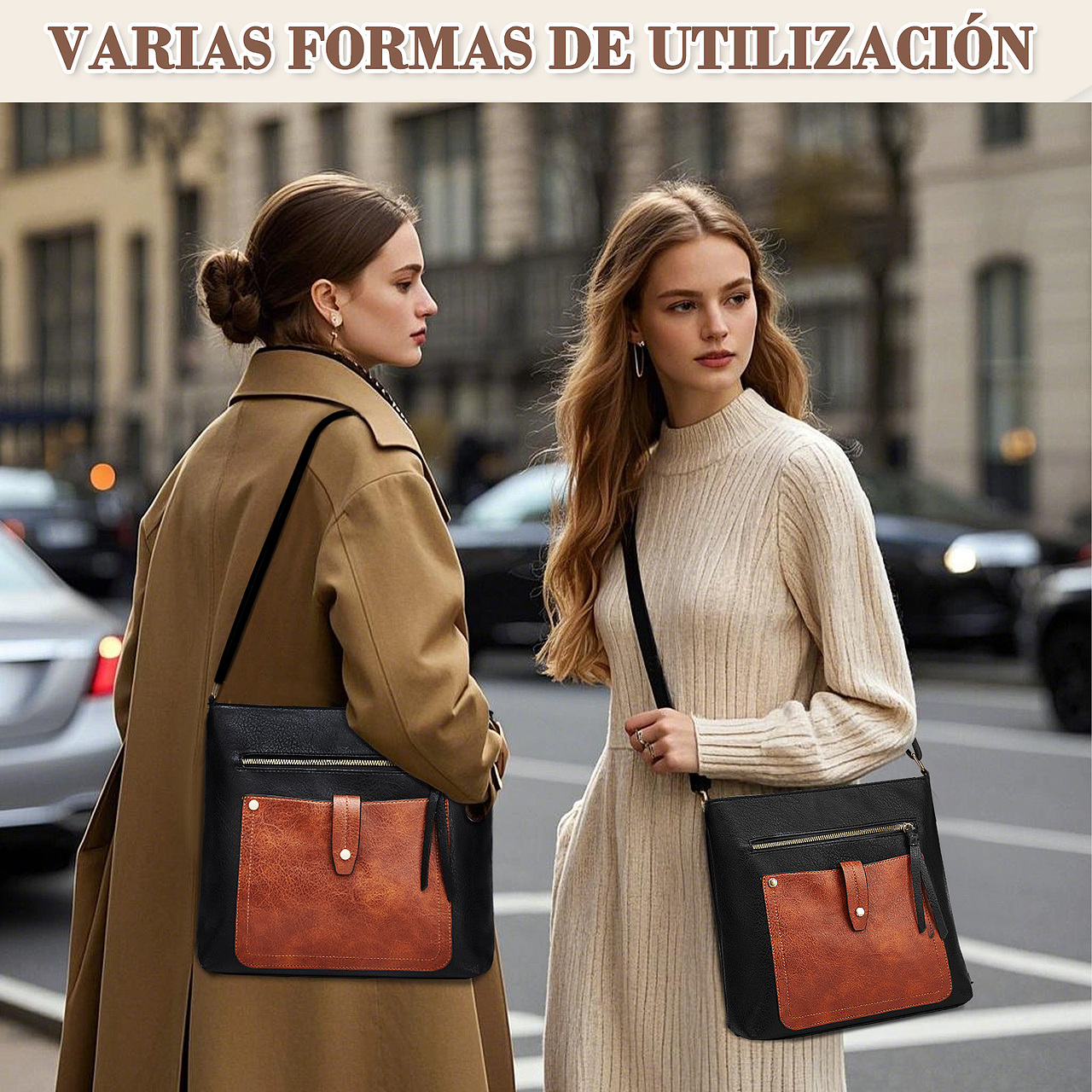 亚马逊斜挎包（女包）主图''A+"