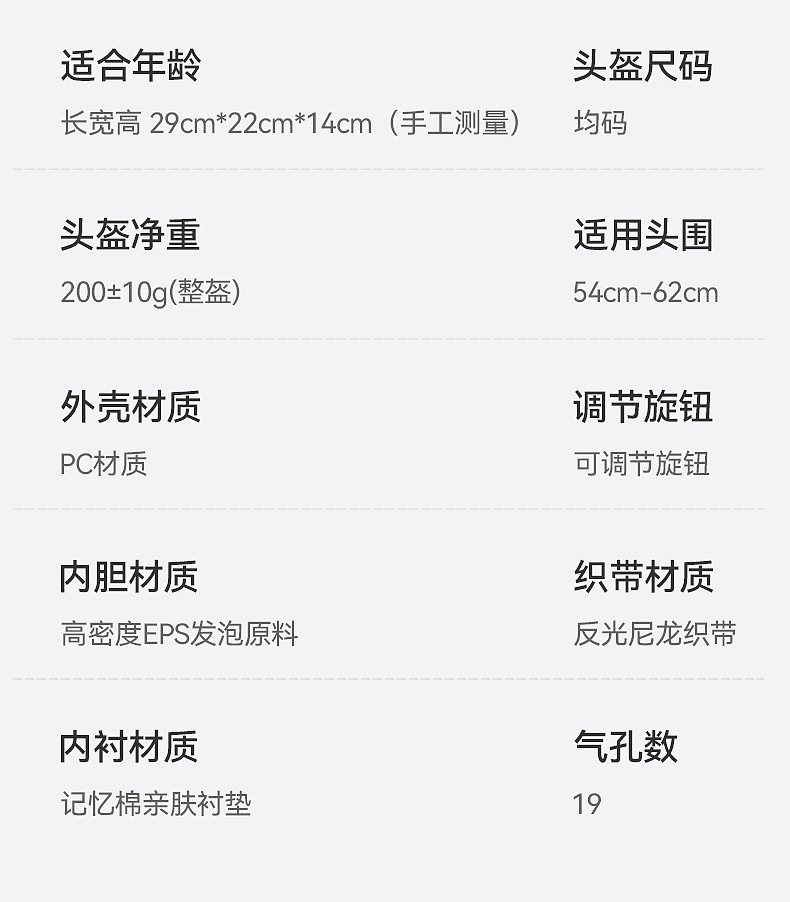 新品头盔详情页