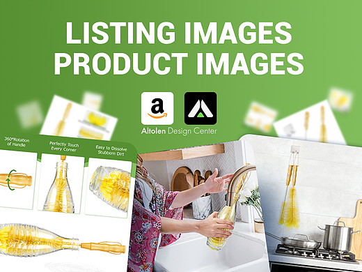 《亚马逊产品主图A+视频 / 苏打水瓶刷》