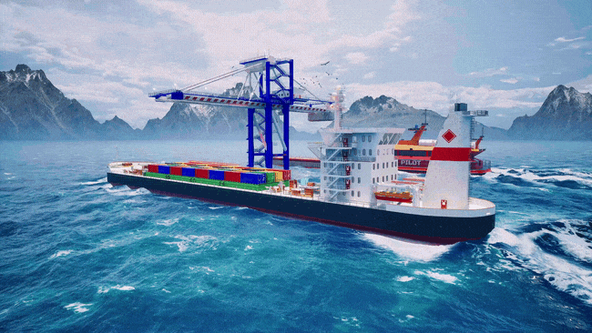 多船体水面拖尾泡沫展示*虚幻引擎UE5.5