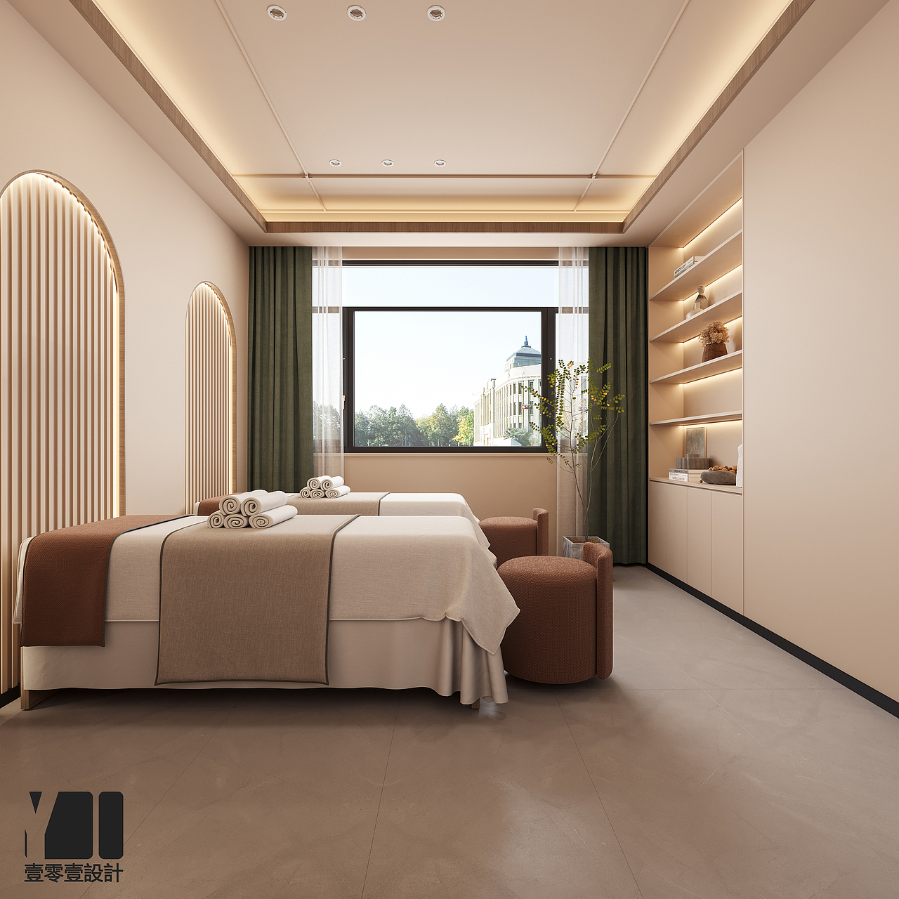 极简侘寂风SPA馆｜光影与静谧的疗愈美学（图ZMzkwMjg1Nzg4） - 商业空间设计 - 站酷设计师壹零壹Design原创素材 - 站酷ZCOOL