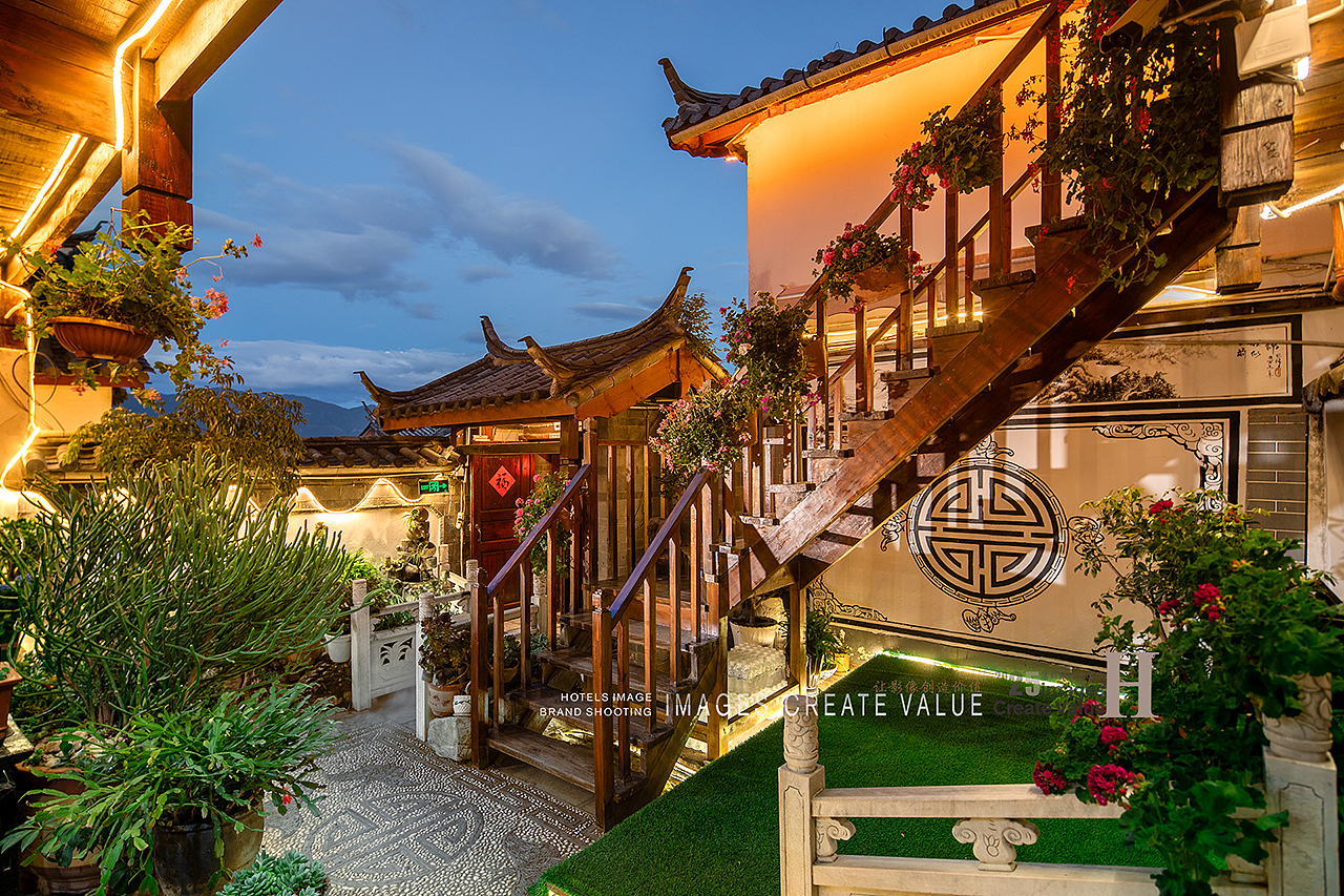 云南丽江古城上善居客栈拍摄实景250420拍摄