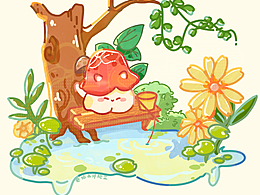 场景插画｜蘑菇历险记2