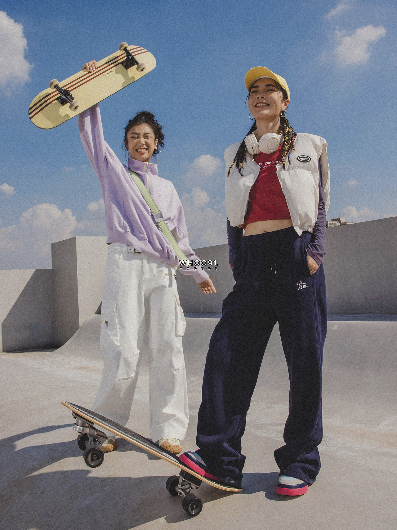 运动品牌拍摄丨自由天台滑板形象片