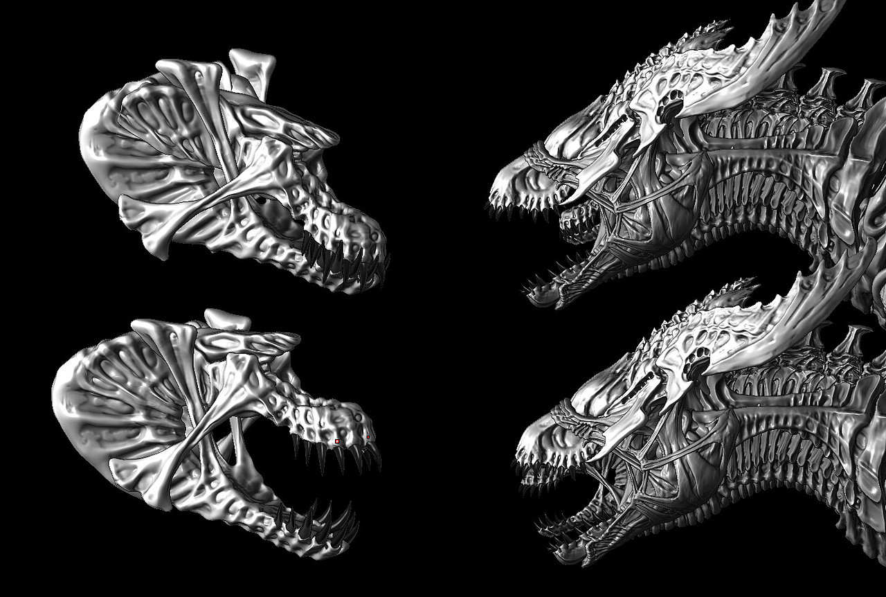 三个创意 异形作品