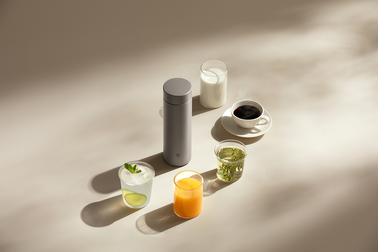产品摄影｜米家保温杯Ti 2（图ZMzkwMzA4NTQ0） - 产品摄影 - 站酷设计师次元像素原创素材 - 站酷ZCOOL