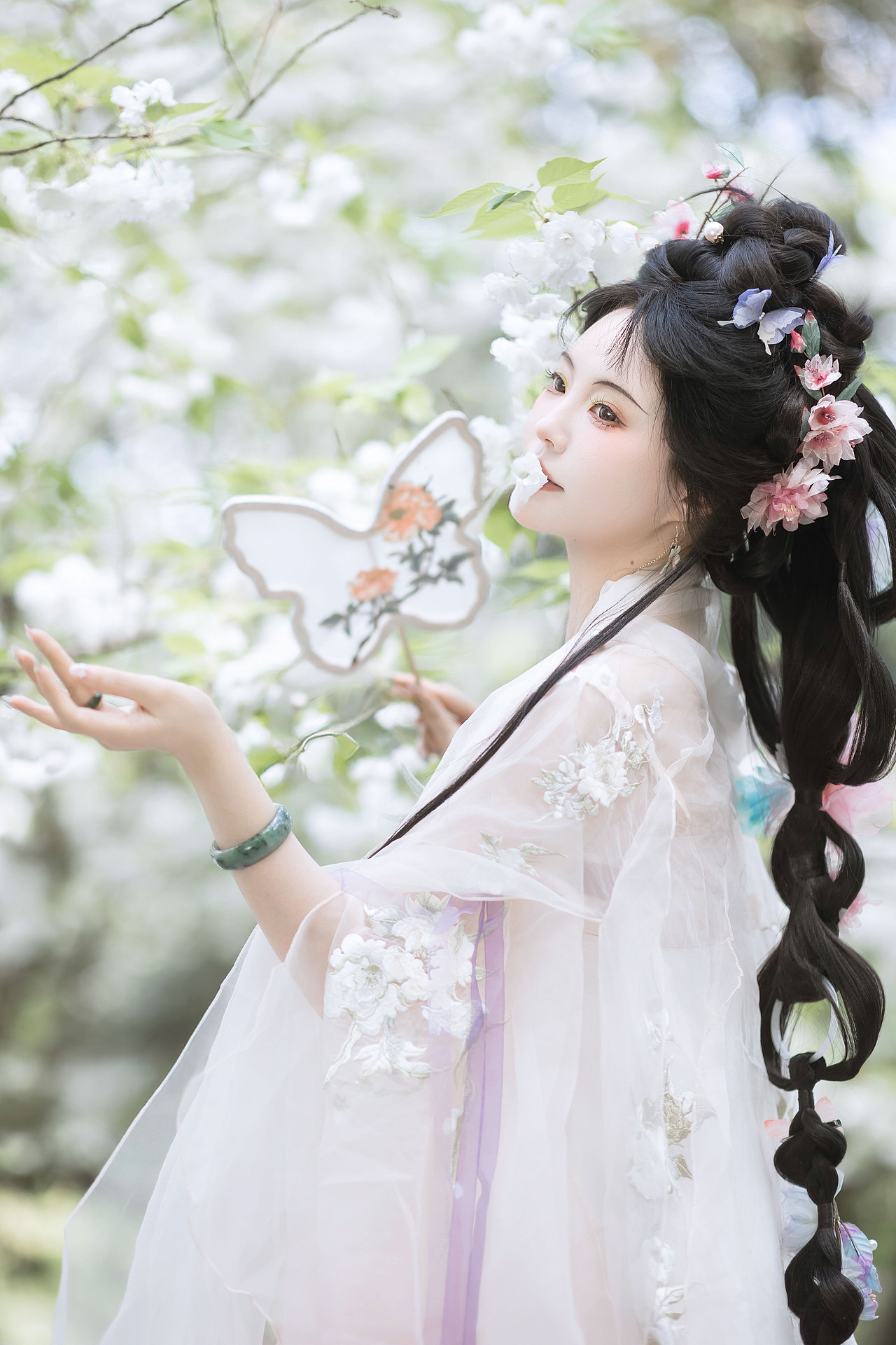 樱花似雪（图ZMzkwMzIxMzQw） - 人像摄影 - 站酷设计师若寒Rock原创素材 - 站酷ZCOOL