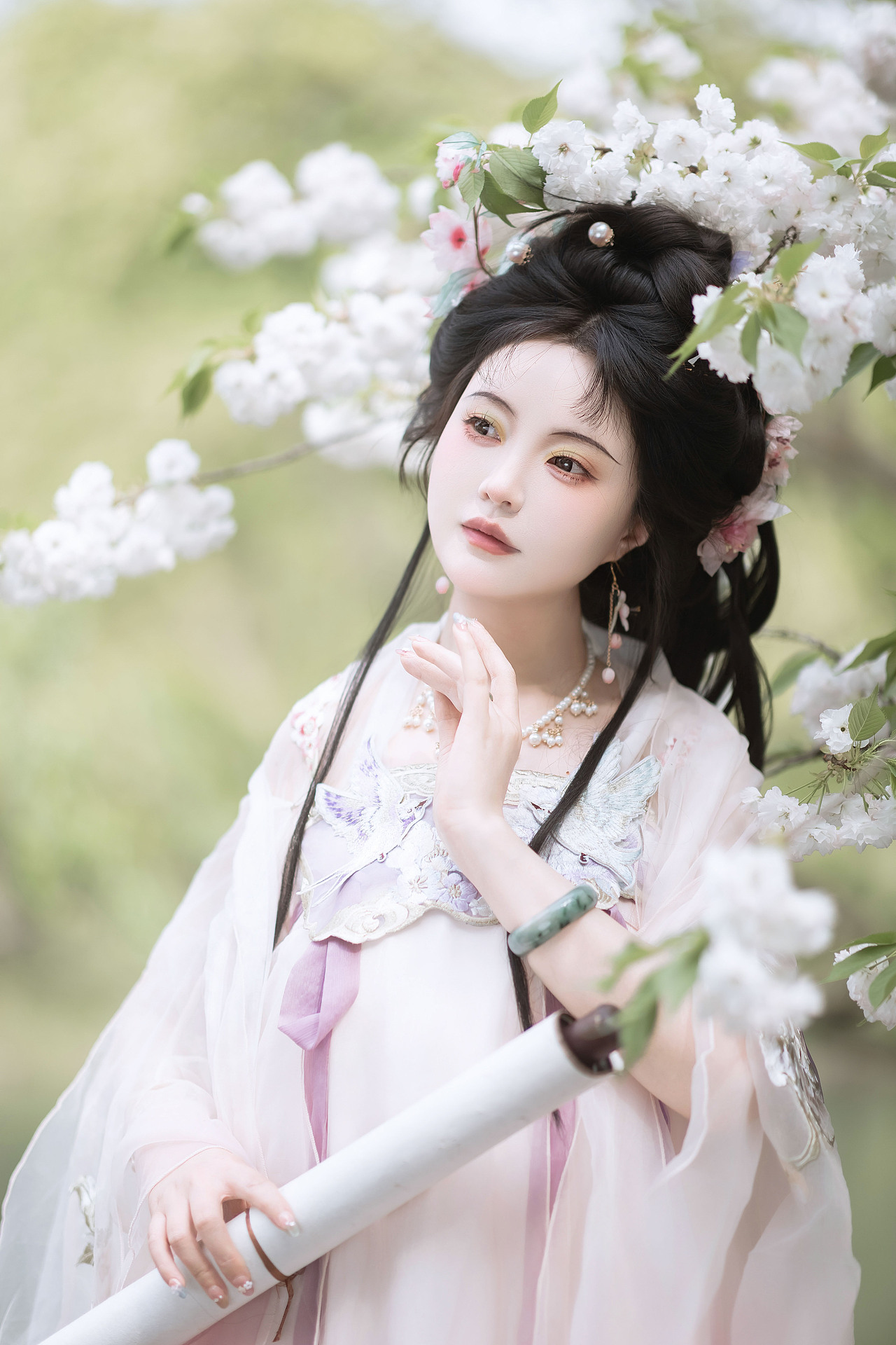 樱花似雪（图ZMzkwMzIxNDI4） - 人像摄影 - 站酷设计师若寒Rock原创素材 - 站酷ZCOOL