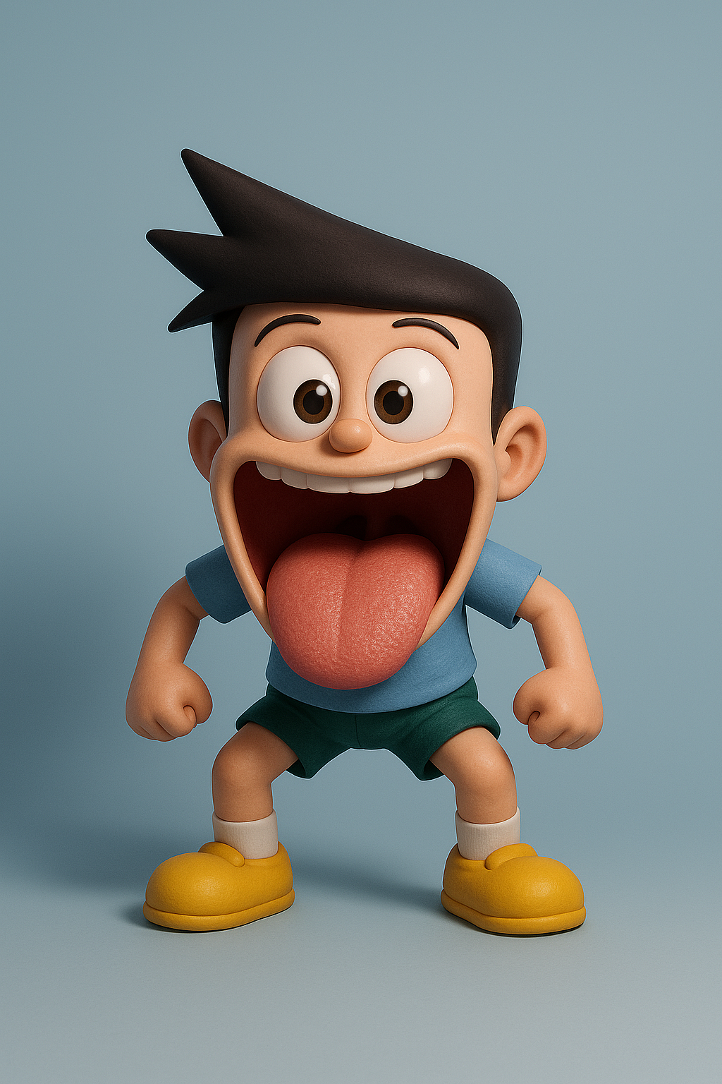 下巴掉了吗？3D动漫版，动漫角色系列（图ZMzkwMzIyNzYw） - AI作品 - 站酷设计师ID_STUDIO原创素材 - 站酷ZCOOL