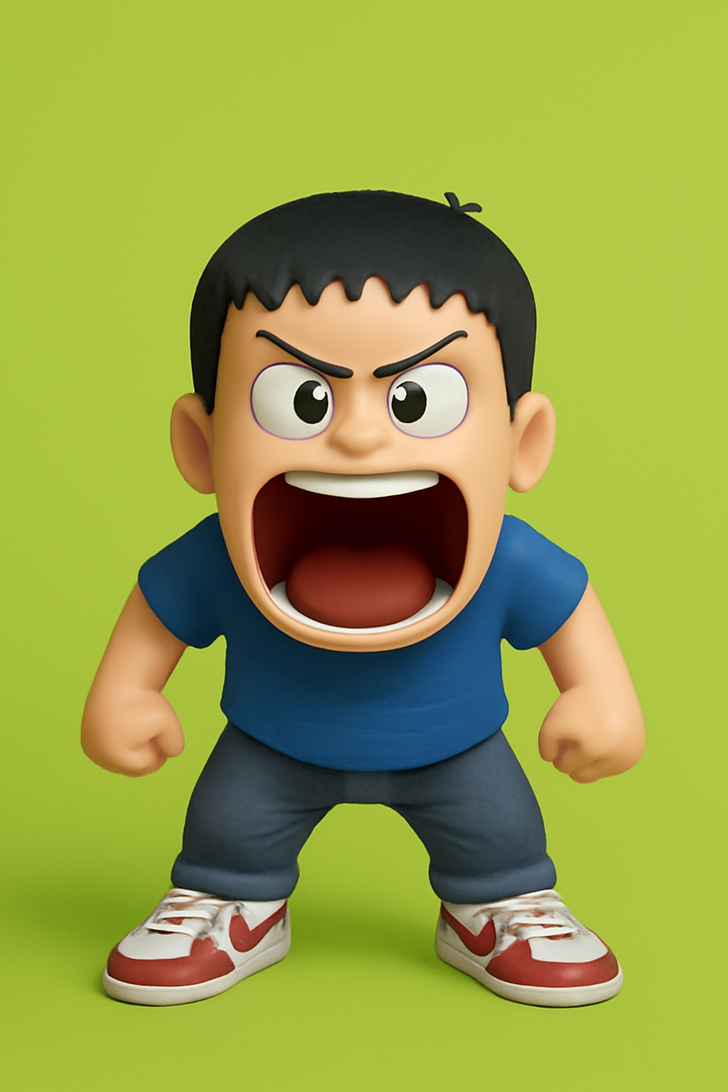 下巴掉了吗？3D动漫版，动漫角色系列（图ZMzkwMzIyOTM2） - AI作品 - 站酷设计师ID_STUDIO原创素材 - 站酷ZCOOL