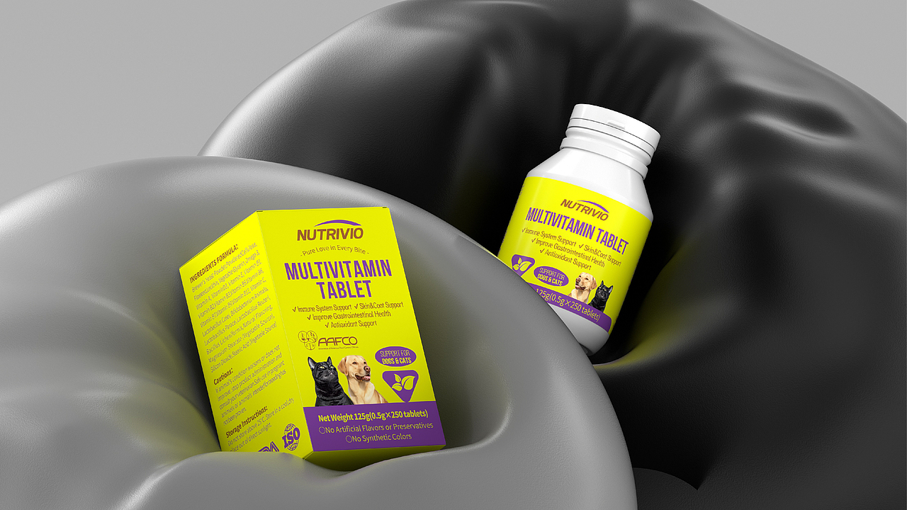 尚智×Nutrivio|宠物食品猫粮狗粮|食品包装设计