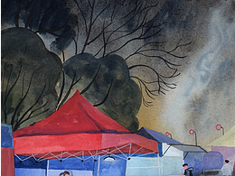 未央炙夜-手繪插畫