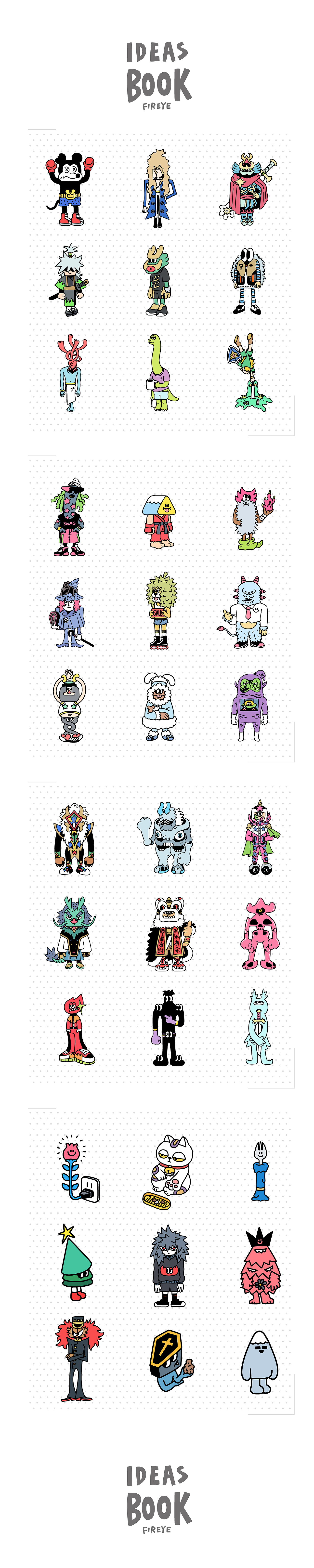 IDEAS BOOK VOL.14-15（图ZMzkwMzI5MTI0） - 创作习作 - 站酷设计师Fireye峰原创素材 - 站酷ZCOOL