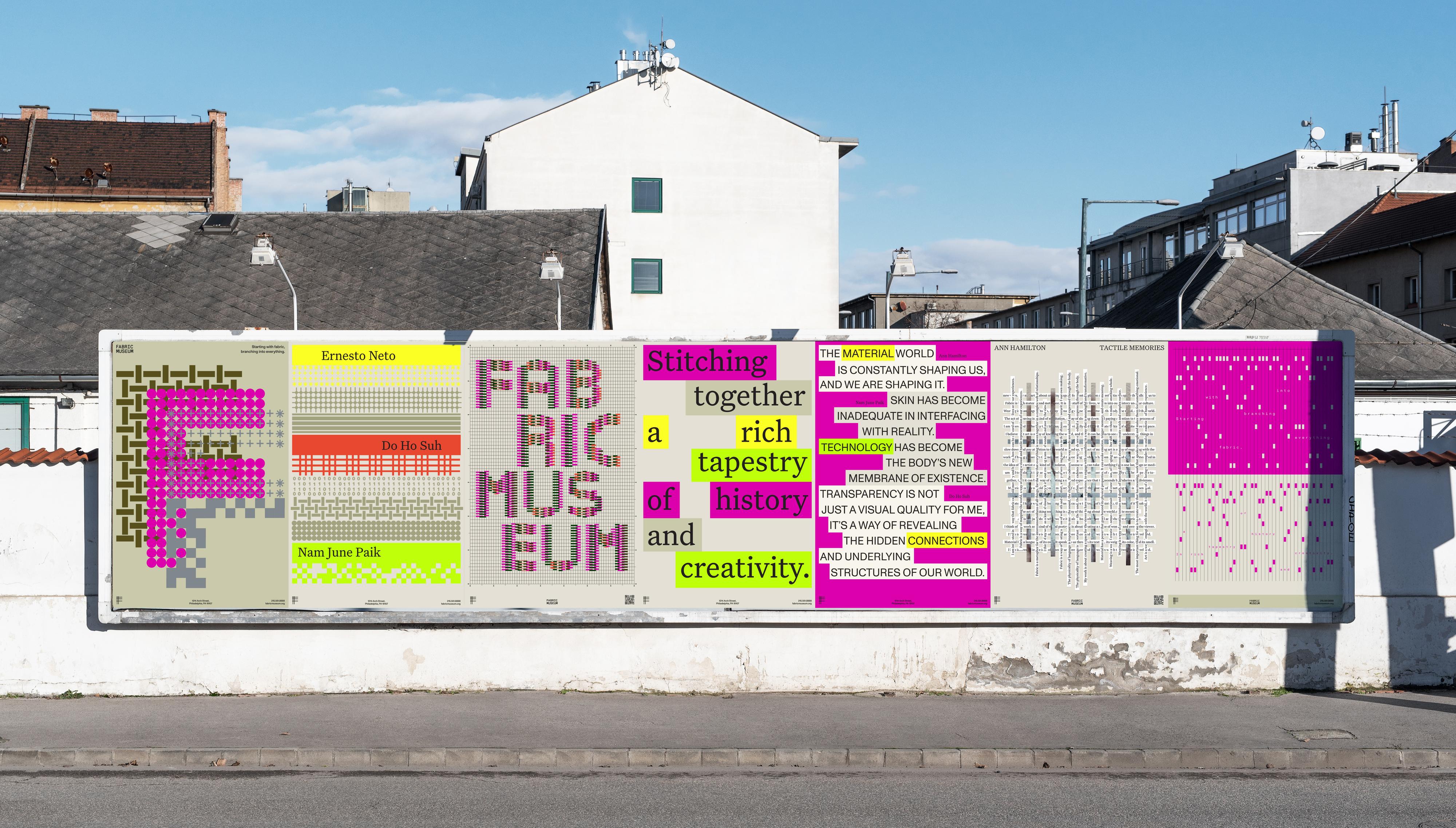 织物博物馆的数字视觉革新｜365天的好设计NO.84