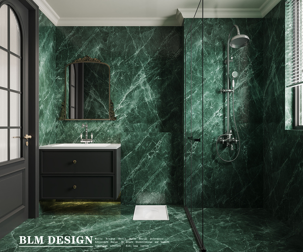 法式--白龙马效果图