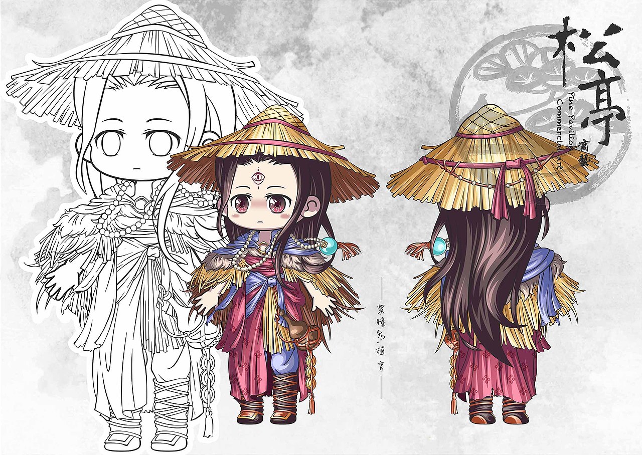 小小武侠（图ZMzkwMzQ5MjUy） - 游戏原画 - 站酷设计师江湖人称碧丽珠原创素材 - 站酷ZCOOL