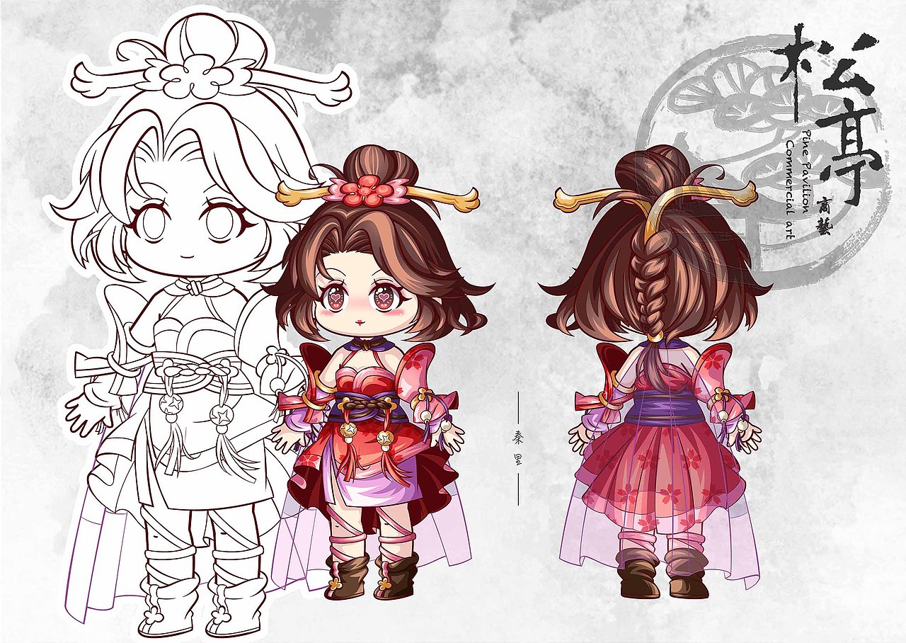 小小武侠（图ZMzkwMzQ5MzA0） - 游戏原画 - 站酷设计师江湖人称碧丽珠原创素材 - 站酷ZCOOL