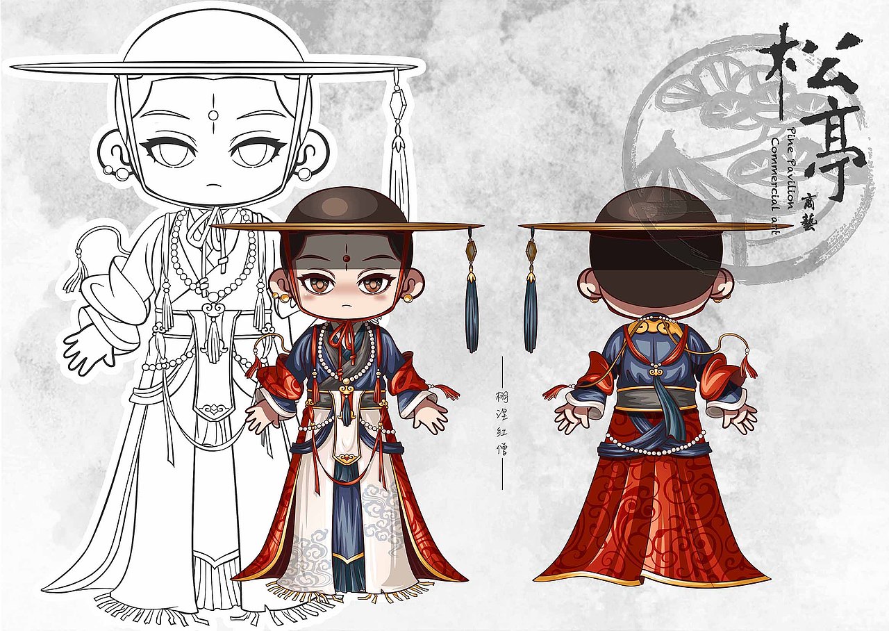 小小武侠（图ZMzkwMzQ5Mjgw） - 游戏原画 - 站酷设计师江湖人称碧丽珠原创素材 - 站酷ZCOOL
