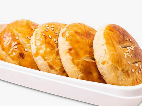 蛋黄酥、老婆饼、现烤、糕点