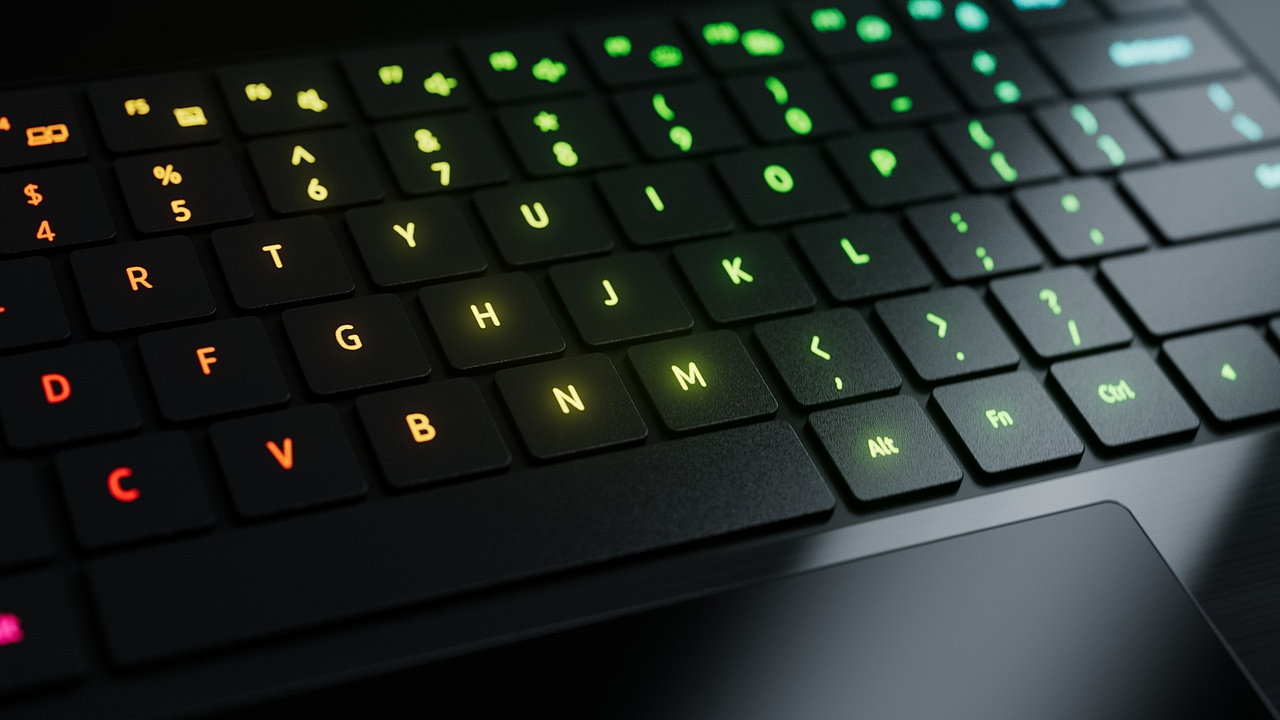 机械键盘产品动画