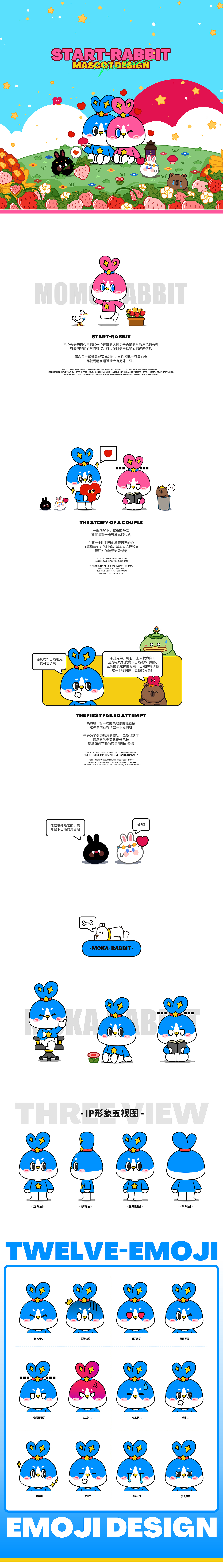 「STAR-RABBIT形象IP项目」星心兔完整项目(图ZMzkwMzY2NTky) - IP形象 - 站酷设计师万象制造原创素材 - 站酷ZCOOL