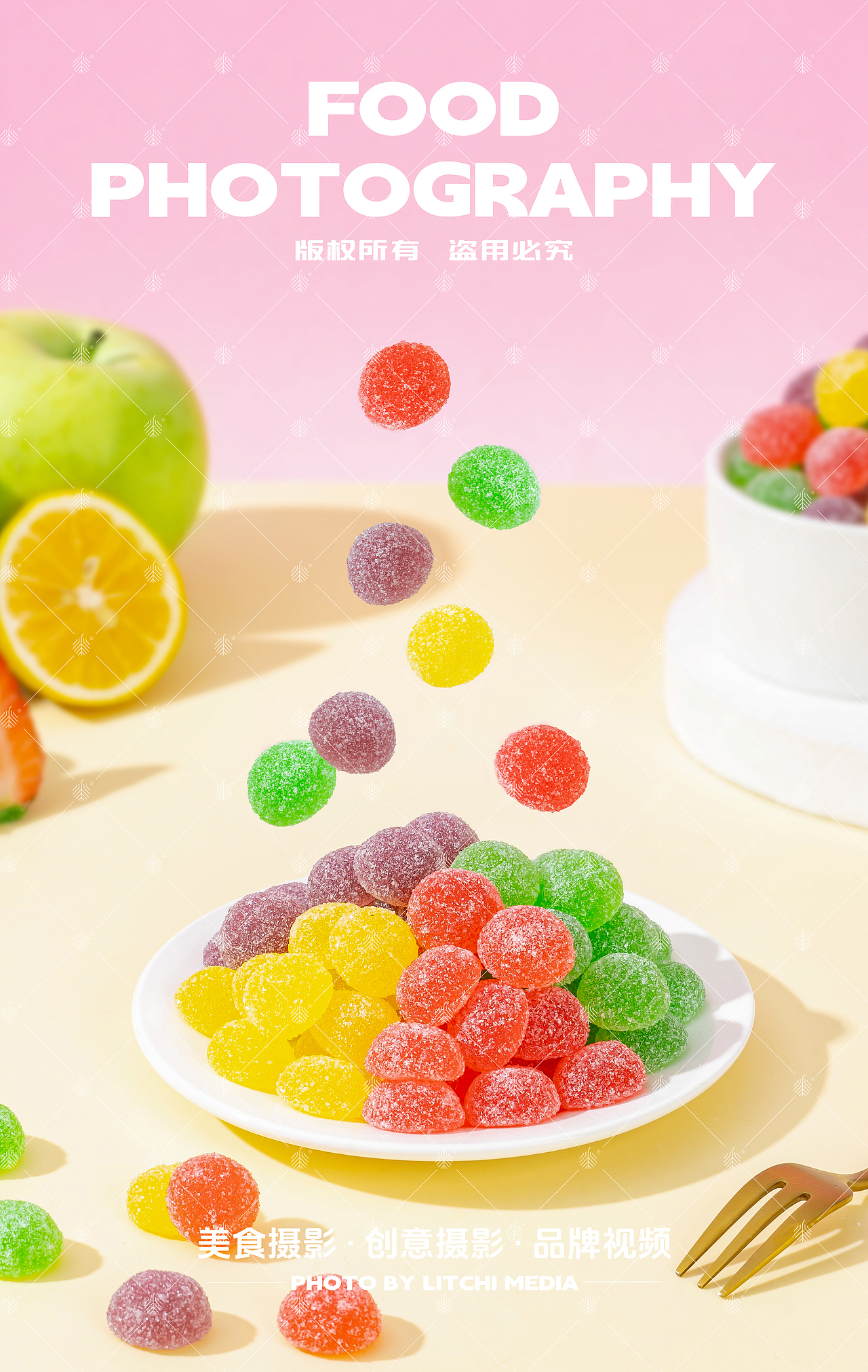 荔枝传媒 X 休闲食品/美食摄影合集(2025年4月合集)