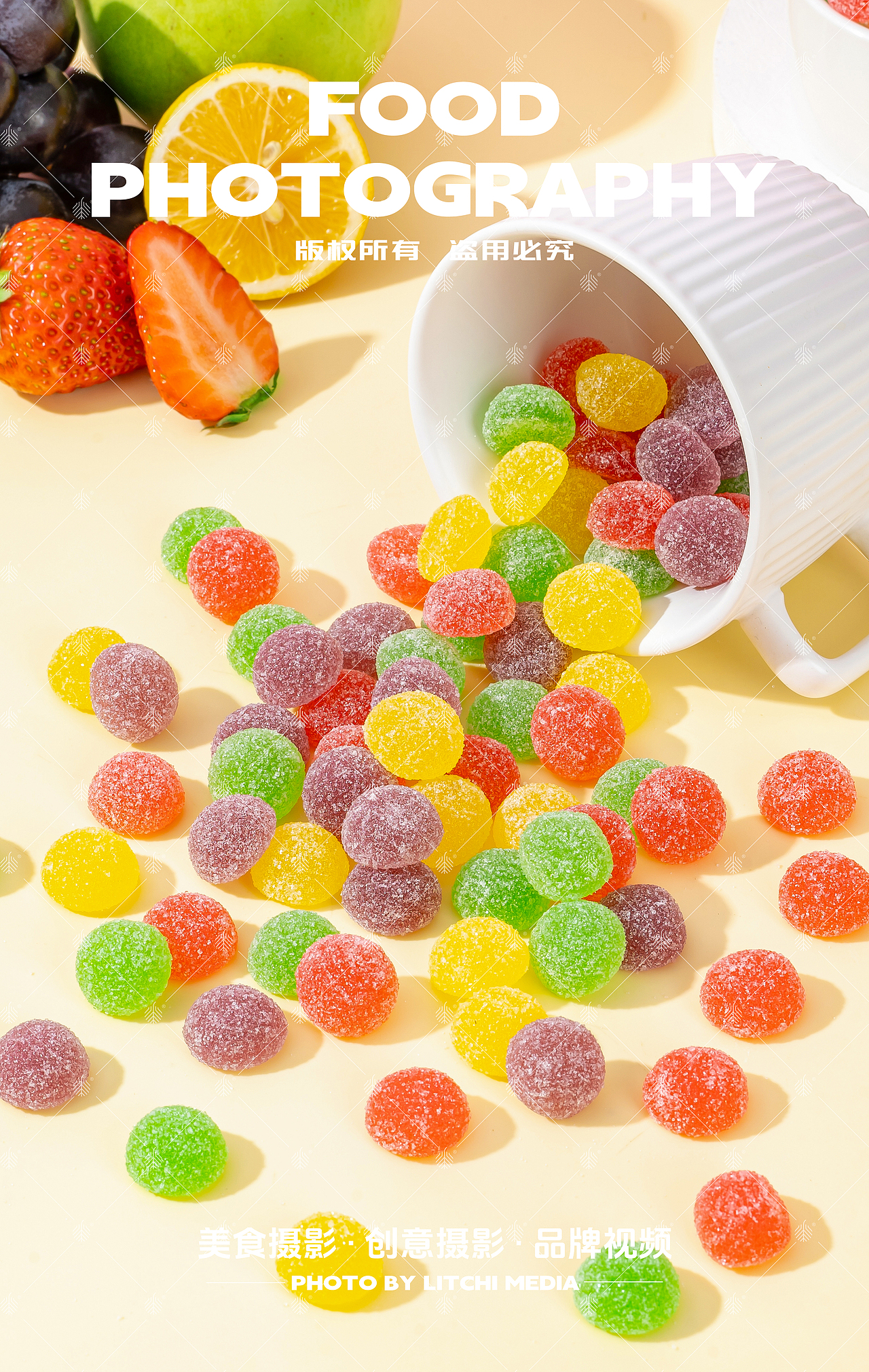 荔枝传媒 X 休闲食品/美食摄影合集(2025年4月合集)