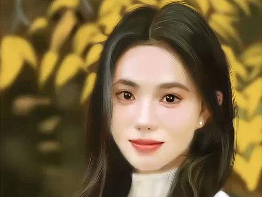 画画，演员刘浩存