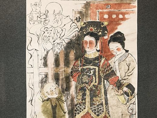 莫愁還俗（個(gè)人主頁-ZNzE4OTUyOTI=） - 繪畫 - 站酷設(shè)計(jì)師朽木紋身原創(chuàng)素材 - 站酷ZCOOL