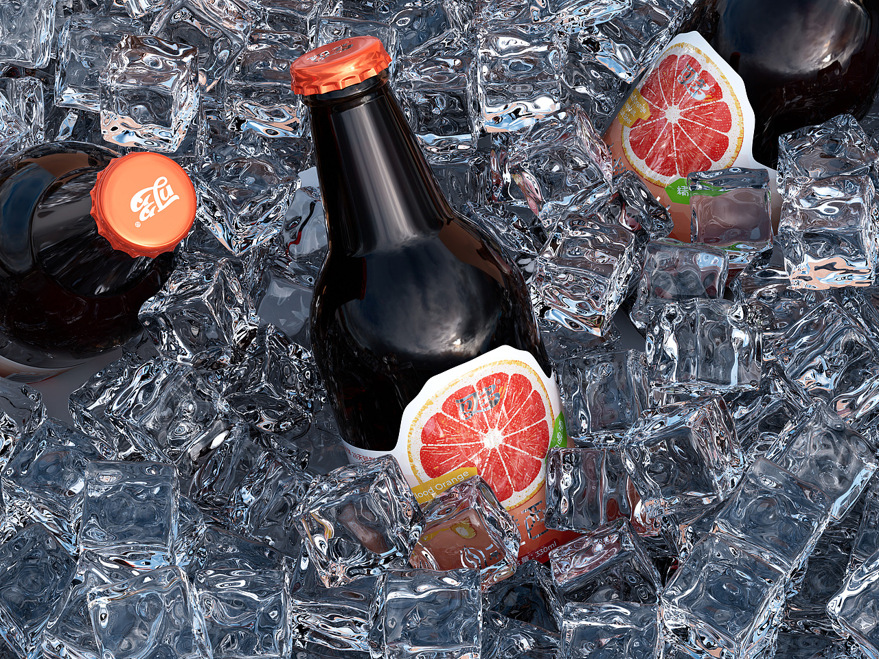 可多®血橙西柚精酿啤酒包装设计