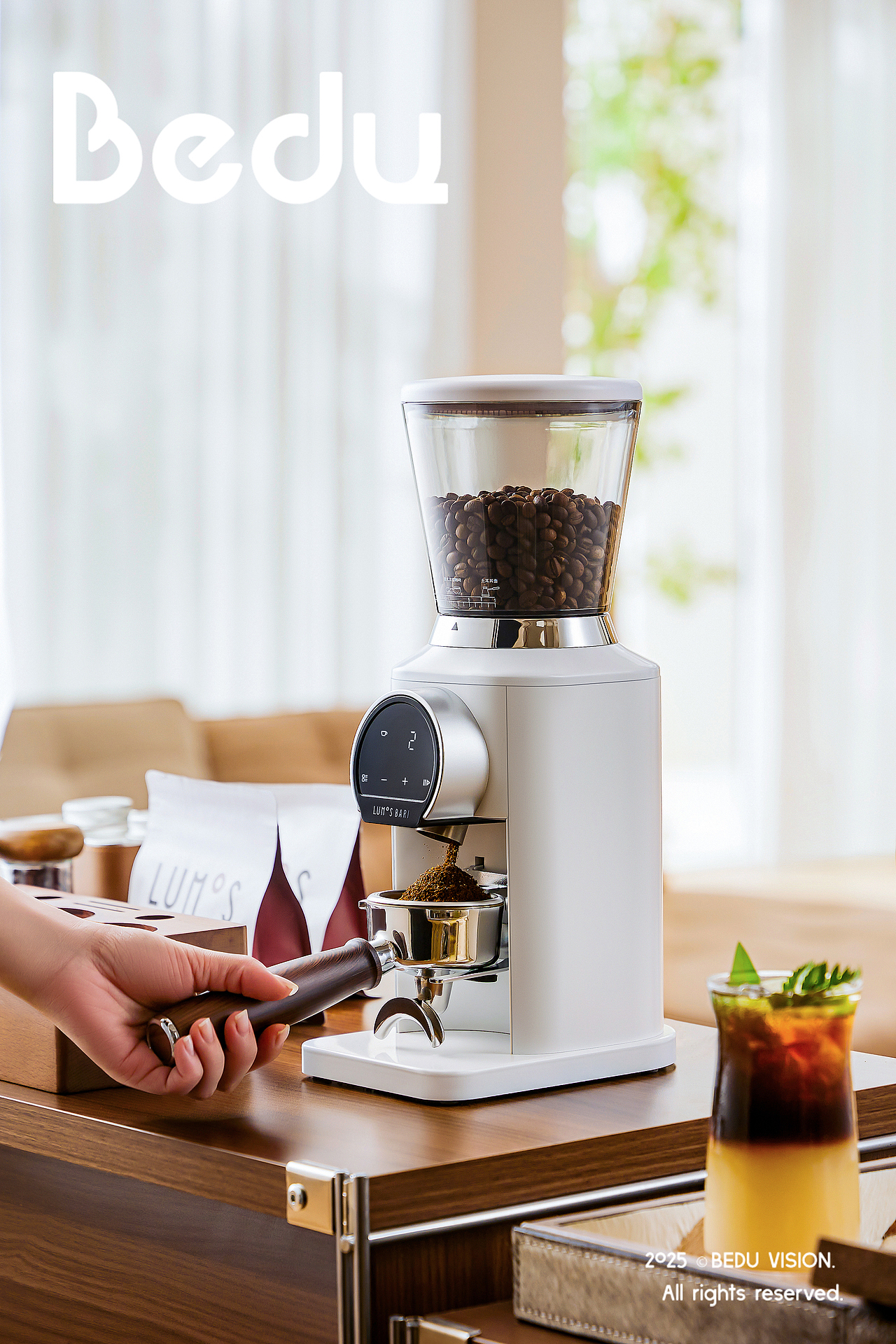 露茉云舰咖啡机┃比度视觉