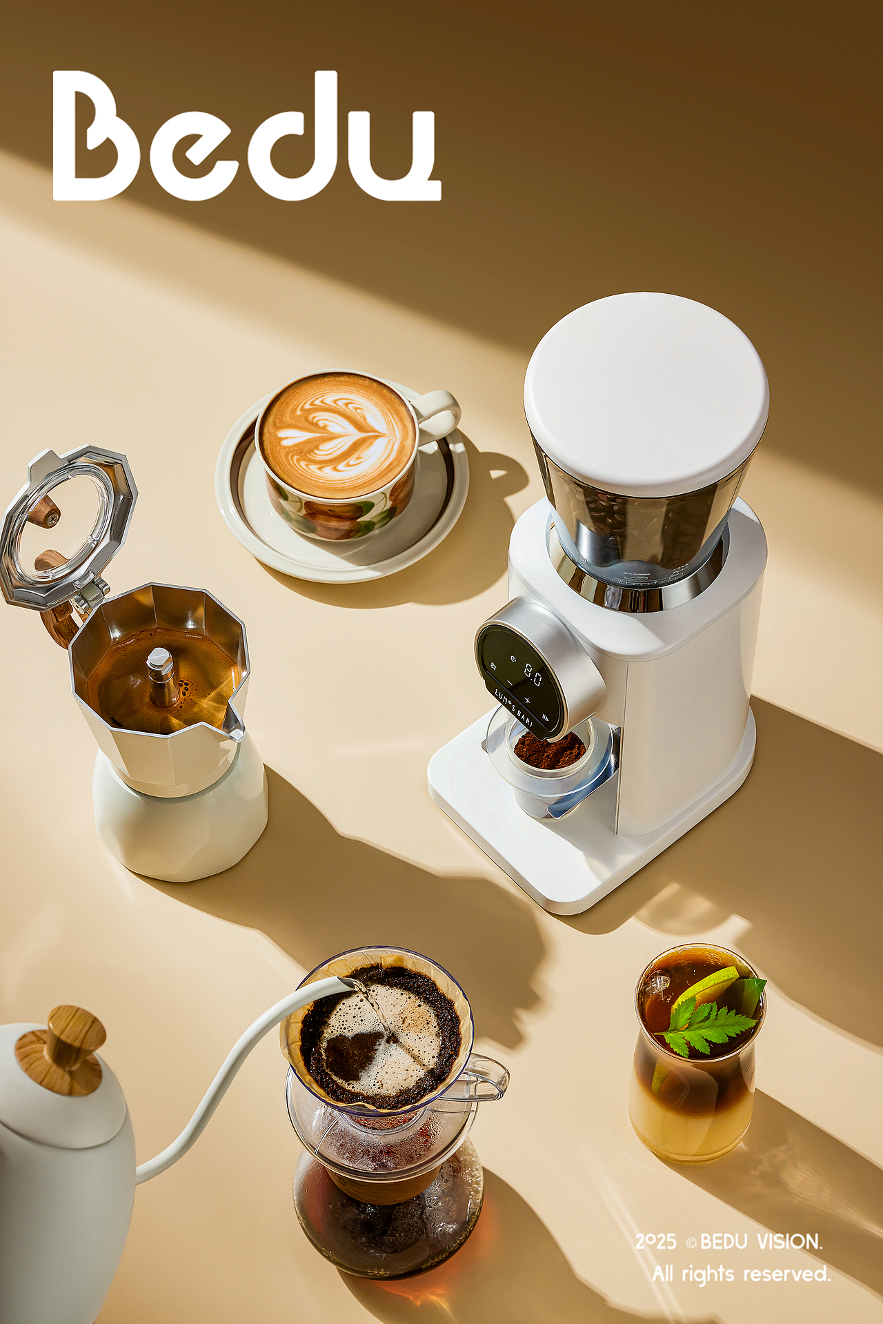 露茉云舰咖啡机┃比度视觉