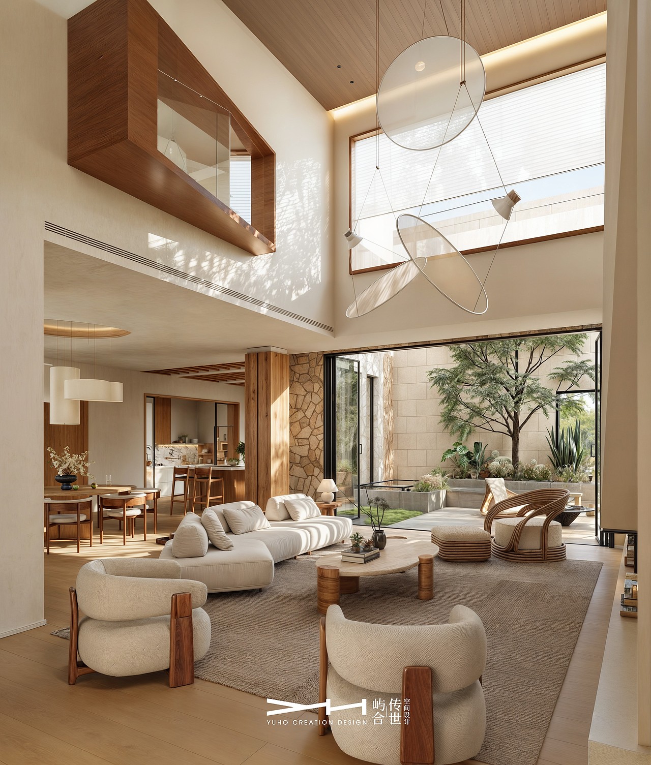 屿合传世 | 蓝光·雍锦半岛别墅（图ZMzkwMzk0NjEy） - 家装设计 - 站酷设计师屿合传世空间设计原创素材 - 站酷ZCOOL